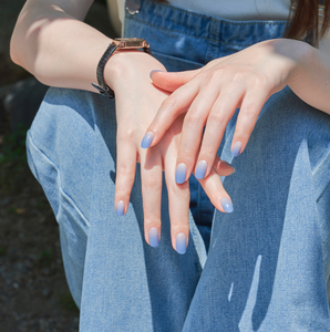 [SILKY SEOUL] Bandelettes de vernis à ongles semi-durcies, finition brillante de luxe, sans écaillage, qualité salon, manucure - Product Image 1