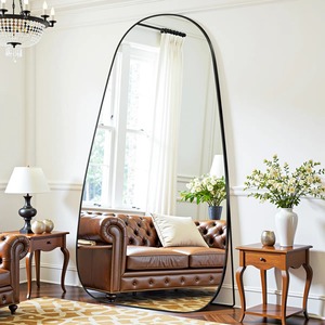 Grand miroir sur pied pleine longueur pour chambre à coucher, dressing, entraînement de danse et couloir, effet de profondeur, vente en gros depuis l'Inde - Product Image 3