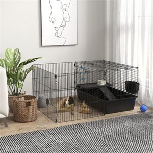 Gabbia per Cani e Animali Domestici Personalizzata in Acciaio Solido, Recinzione Metallica Resistente per Conigli e Polli - Product Image 1