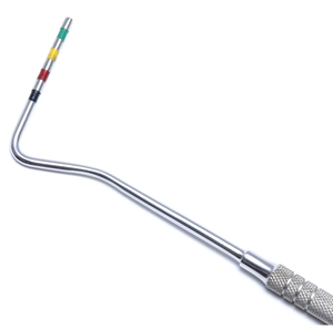 Sonda Periodontal Dental Equina Manual de Acero, Instrumento Quirúrgico Veterinario para Perros y Conejos - Product Image 4