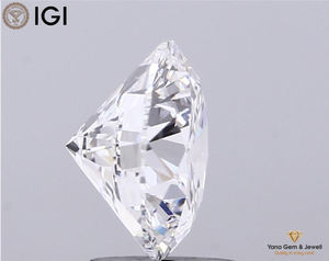 Pieza Central Premium con Diamante CVD Cultivado en Laboratorio Certificado por IGI de 3.00 Quilates, 9.33 mm, Color D, Claridad VVS1, Corte Redondo, Ideal para Anillos - Product Image 4