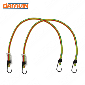 Cordon élastique avec crochets métalliques, corde extensible, tailles personnalisées, corde élastique colorée de haute qualité, corde de fixation en caoutchouc, corde pour vélo - Product Image 5