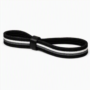 Accesorio Profesional para Pádel TOPLINE, Cordón de Seguridad Desmontable, Cinta Protectora de Nailon de Doble Tono, Accesorio Deportivo Portátil con Rayas - Product Image 4