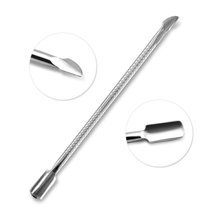 Pousse-cuticules et coupe-peaux mortes en acier tungstène arc-en-ciel pour manucure et soin des ongles, outil de nettoyage des rainures - Product Image 6