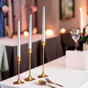 Meilleures ventes : Porte-bougie en métal finition antique pour décoration vintage, centres de table de mariage et fêtes, disponible au meilleur prix - Product Image 2