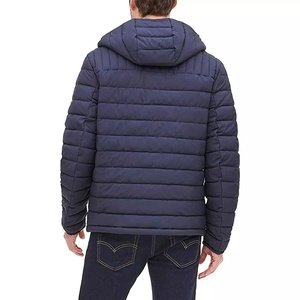 Professional Manufactured Slim Fit Men's Winter <b>Jacket</b> Casual Long Fashion Thick Outdoor Puffer Custom Reversible Bubble Hooded - Product Image 2