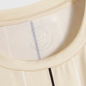 Camiseta de algodón 100% para hombre, precio económico, venta al por mayor, logotipo personalizado impreso, corte holgado, para venta en línea - Product Image 5