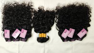 Cheveux indiens de temple bruts, cuticules alignées, Remy, simple tirage, d'un seul donneur, non traités, lisses naturels, double trame machine, dentelle HD - Product Image 4