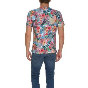 Nouveau produit le plus vendu, T-shirt homme à manches courtes col rond en coton peigné 100% personnalisé avec impression sérigraphique, séchage rapide, idéal pour le sport et la gym - Product Image 4