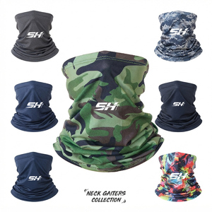 Custom Neck Gaiter Face Mask Tube Scarf Lightweight Breathable Stretch Fabric For Sports Outdoor Activities Uv Sun Protection - Product Image 1