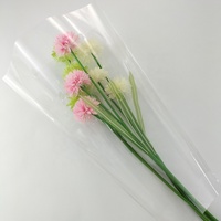 Sacs en plastique transparents de haute qualité en CPP pour bouquets cadeaux, fleurs fraîches, plantes aromatiques, emballage alimentaire, impression personnalisée, recyclables