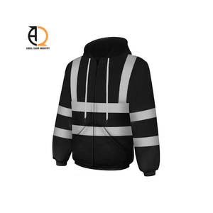 Veste de sécurité haute visibilité, vêtements de travail imperméables, réfléchissants, veste de sécurité d'hiver personnalisée pour les travailleurs - Product Image 6