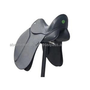 Selle de saut de cheval en cuir synthétique de haute qualité, style anglais, entièrement personnalisable avec conception et couleur du logo OEM - Product Image 2