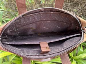 Bolsa de Mensajero de Cuero Genuino, Nueva Llegada, Gran Venta, Multiusos, Bolsa para Portátil de Alta Calidad, Bolsas Unisex de Cuero - Product Image 6