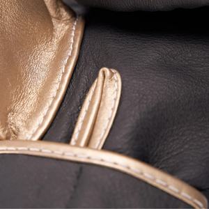 Gants de boxe personnalisés de haute qualité en cuir de vache véritable, gants d'entraînement de boxe avec logo personnalisé, gants de combat unisexes - Product Image 5