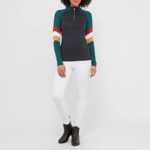 Chemise d'équitation de haute qualité, couche de base, polo, équitation, femmes, enfants, en tissu technique à séchage rapide, chemise de compétition - Product Image 6