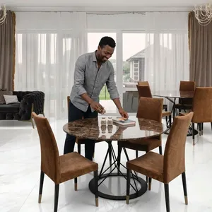 Super White 1200x1200 Ceramic <b>Tiles</b> Modern Wall Floor <b>Covering</b> Building Interior Exterior Design Premium Quality - Product Image 3