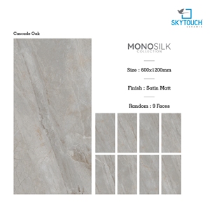 Loseta de Porcelana Mate de Diseño Italiano Moderno, 600x1200 mm, Producto de Exportación para Villas, Hoteles y Resorts de Lujo, Formato Grande - Product Image 3