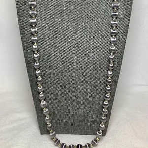 Collar de Cuentas Pequeñas de Latón Estilo Bohemio Vintage, Elegante y Romántico, Regalo de Cumpleaños - Product Image 1