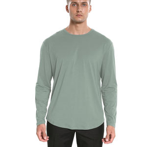 T-shirts pour hommes à manches courtes 100% coton écologiques avec logo imprimé numérique personnalisé en vente - Product Image 1