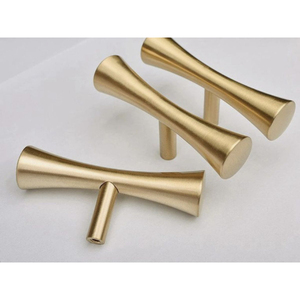 Perilla Redonda Metálica Dorada para Muebles, Cajones, Armarios y Almacenamiento, Herraje Duradero para Decoración del Hogar, Hoteles y Villas - Product Image 6