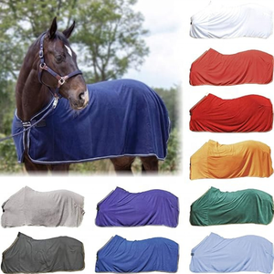 Tapis polaire de cheval de qualité supérieure, tissu polaire à bascule pour cheval en automne hiver, couverture légère pour cheval, tapis d'extérieur, manteau d'hiver - Product Image 6