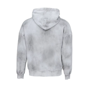 Sudadera con capucha extragrande vintage personalizada para hombre, de algodón pesado, estilo urbano, con estampado de logotipo, efecto desgastado, ecológica, para invierno - Product Image 5