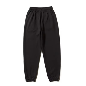 Custom Wholesale 100% Cotton Fabric Fleece <b>Jogger</b> Custom Print Fleece Sweatsuits Men Sweatpants Stacked Pants <b>Cheap</b> Price - Product Image 2