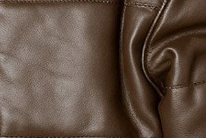 Mens Brown Genuine Leather Puffer Jacket <b>Fur</b> Hood Winter Jacket Warm Quilted Coat Custom OEM - Product Image 6