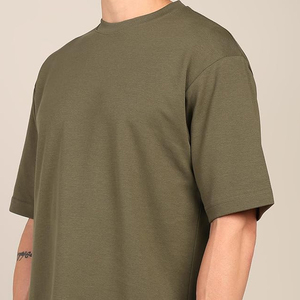 Camiseta de Hombre de Alta Calidad, 100% Algodón Orgánico, Corte Regular, Tejido Grueso de 320 g/m², Manga Corta, Ecológica, Transpirable, Estilo Urbano - Product Image 6
