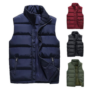 Men Quilted <b>Bubble</b> Puffer Waistcoat Vest Tank <b>Top</b> Padded Jacket Gilet Coat Black Outerwear In Unique Style - Product Image 1
