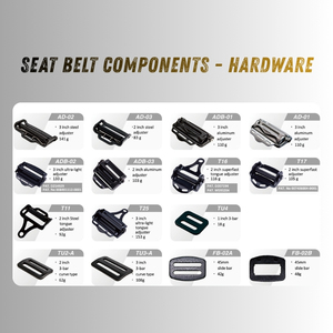 Ajusteur de sangle de ceinture de sécurité de qualité professionnelle pour voitures de sport automobile, pièces détachées, logo personnalisé et emballage sur mesure - Product Image 5