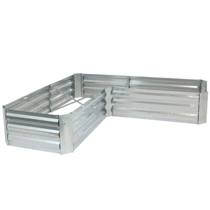 Wholesale Galvanized Steel Raised <b>Garden</b> Bed Metal <b>Planter</b> Box For Outdoor <b>Vegetables</b> And Flowers Heavy Duty Modular <b>Garden</b> - Product Image 1