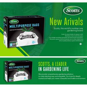 Scotts Paquete de 200 Bolsas de Basura Desechables para Cocina de 13 Galones, Resistentes a Desgarros y Perforaciones, con Tecnología de Desodorización, en Caja con Cierre de Cordón - Product Image 6