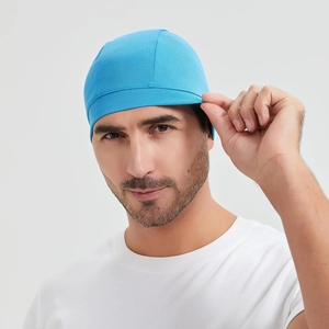 Bonnet unisexe en coton fin pour la course, bonnet de sport hiver-été, sous-casque, bonnets et casquettes - Product Image 2
