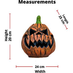 Decorazioni in Lattice a Forma di Zucca Jack O' Lantern di Ghoulish Productions per Halloween e Festività a Tema Zucca - Product Image 2