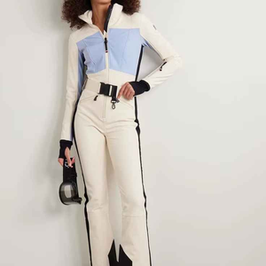 High Quality Custom One Piece Ski Suit for Women Fashionable Snow Wear - Product Image 2