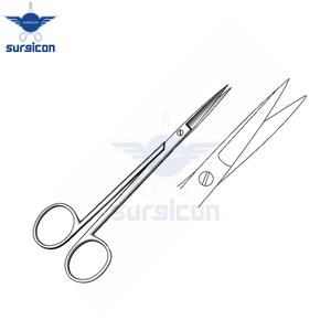 Tijeras Quirúrgicas Joseph de 15 cm, Rectas, Delicadas, de Acero Inoxidable Reutilizables para Rinoplastia, ORL, Cirugía Plástica, Cosmética y Microcirugía - Product Image 6