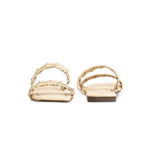 Sport à enfiler crème décontracté pour femmes pour pantoufles CL1949 - Product Image 2