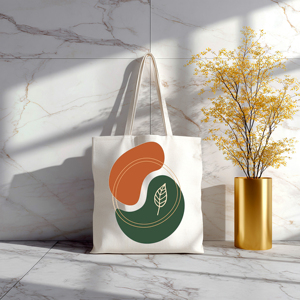 กระเป๋าช้อปปิ้งพิมพ์ลายผ้าฝ้าย 100% คุณภาพสูง ลวดลายสวยงาม มีความต้องการสูง ขายส่งในอินเดีย - Product Image 6