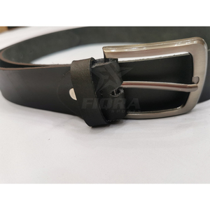 Nuevo Cinturón Casual de Cuero Genuino Negro Marrón con Hebilla de Acero para Hombre, Estilo Simple, Cinturón de Vestir para Hombre, Cuero Genuino al por Mayor - Product Image 5