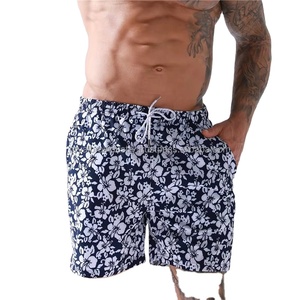 กางเกงว่ายน้ำสำหรับผู้ชายกางเกงขาสั้นชายหาดผ้ายืด4ทาง - Product Image 6