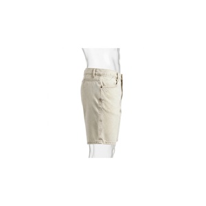 Pantalones Cortos Bermuda para Hombre, Talla Grande, Color Sólido, Lona de Algodón, Casuales, Cintura Media, Cierre de Botones - Product Image 3