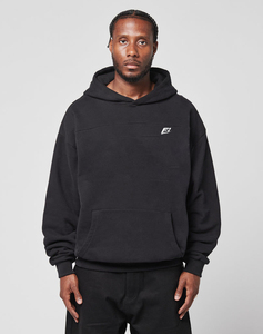 Sudadera con Capucha Personalizada Unisex de Felpa Francesa 100% Algodón de 500GSM, Teñida Lisa con Patrón Sólido y Estampado en Relieve para Invierno - Product Image 1
