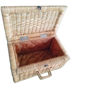 New Design Customer-Friendly Storage Baskets Easy-to-Carry Rattan <b>Suitcase</b> - Product Image 2