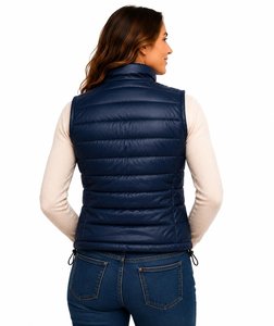 Chaleco Corto Metálico Brillante, Ropa de Moda para Mujer, Estilo Club - Product Image 4