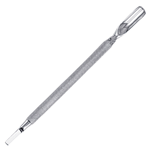 Smooth Line Heavy Duty Stainless Steel Cuticle Pusher <b>Tool</b> For <b>Nail</b> Cleaning Manicure Pedicure And Beauty Care - Product Image 3
