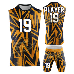Concevez vos propres uniformes de football américain 7v7 entièrement sublimés, maillots de compression pour les jeunes - Product Image 5