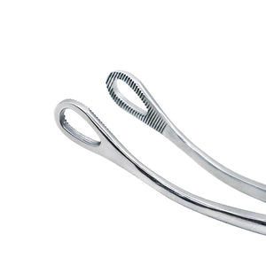 Pinces à éponges en acier inoxydable, instrument chirurgical de qualité médicale, outil de pansement réutilisable pour les hôpitaux et les cliniques - Product Image 2