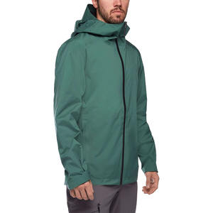 Chaqueta Impermeable con Capucha para Hombre, Diseño Personalizado, Precio Económico al por Mayor, para Senderismo y Actividades al Aire Libre, OEM - Product Image 2
